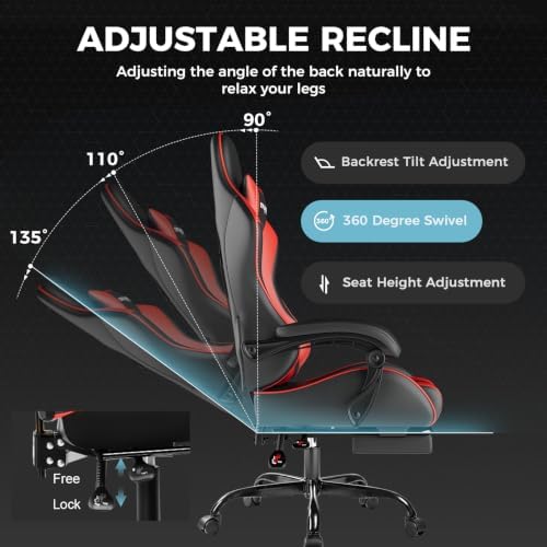 GTPLAYER Gaming Chair, Computer Chair - Image 6