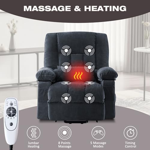 BOSMILLER Power Lift Recliner Chair - Image 3