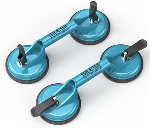 SEESII Glass Suction cups, Tile Suction Cup Tool by SEESII