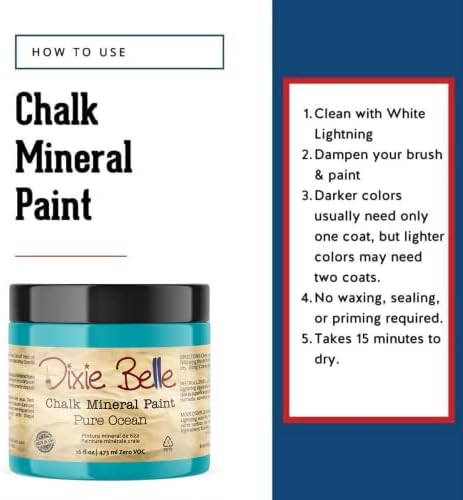 Dixie Belle Paint Company Chalk Mineral Paint - Image 3