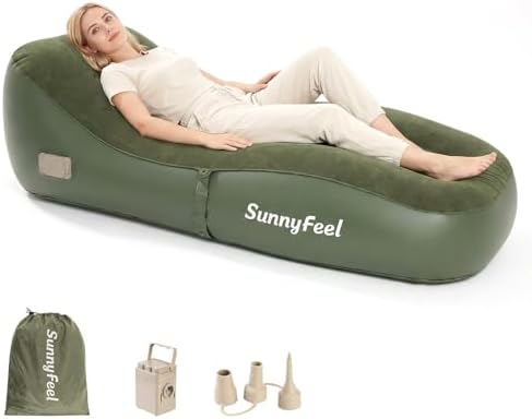 SUNNYFEEL Inflatable Lounge Chair by SunnyFeelCamping