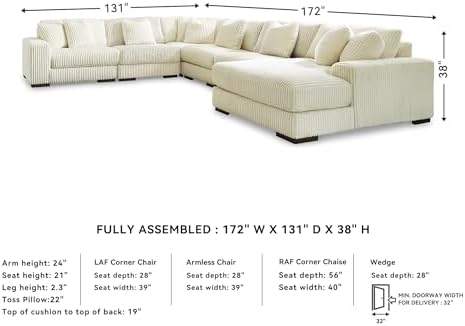 Signature Design by Ashley Lindyn 6-Piece Sectional - Image 3