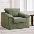 Boneless Single Sofa Chair, Modern Cloud Accent Chair, Comfy Deep Seat Couch by UMBFUN