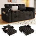 65'' Sleeper Sofa, 3-in-1 Convertible Sofa Bed by FOCALSWEET