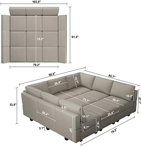 Belffin Modular Sectional Sofa - Image 2