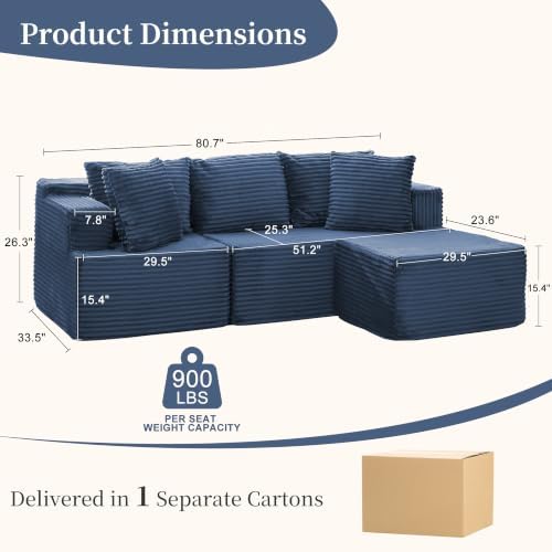 Korser Cloud Modular Sectional Sofa - Image 2