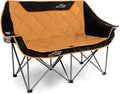 FAIR WIND Oversized Fully Padded Camping Chair Folding Loveseat Camping Couch by FAIRWINDOutdoorEquipment