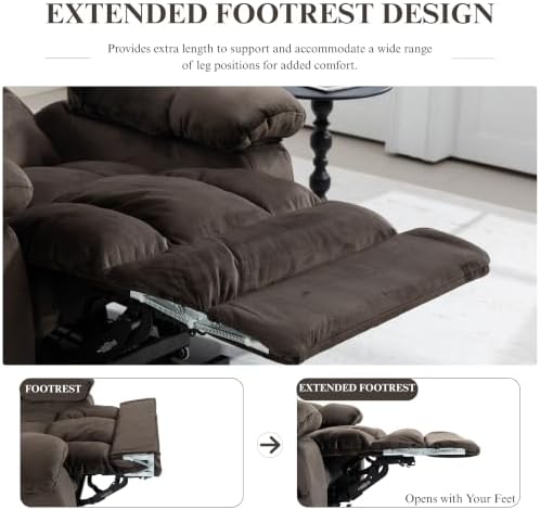 Heavy Duty 500 lbs Power Lift Recliner - Image 4