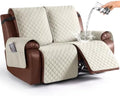 KinCam Waterproof Loveseat Recliner Covers Washable, 2 Seater by KinCam