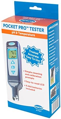 HACH 9531000E Pocket Pro pH and Temperature Tester - Image 2
