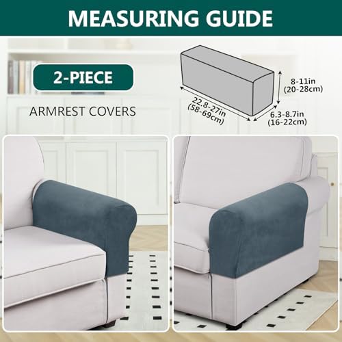 UNBBRRL Stretch Sofa Armrest Covers - Image 2