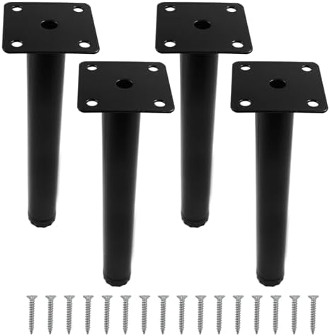 4 Pcs 8"/200mm Metal Furniture Legs, Adjustable - Image 2