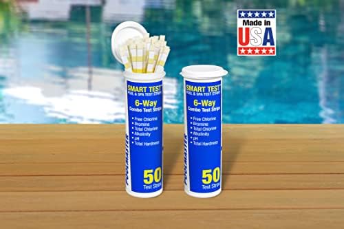 Poolmaster Smart Test 6-Way Swimming Pool and Spa Water Chemistry Test Strips - Image 6