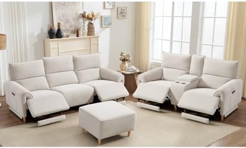 ANJ Power Recliner Sofa Cloud Couches by ANJ
