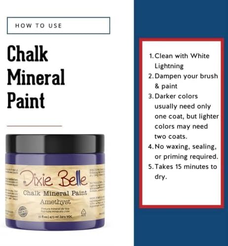 Dixie Belle Paint Company Chalk Mineral Paint - Image 3