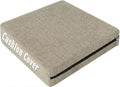 Reversible Linen Chair Cushion Covers by Unknown