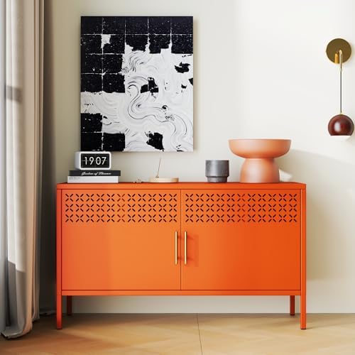 Metal Storage Cabinet Short, 2-Door Locker Cabinets by Unknown