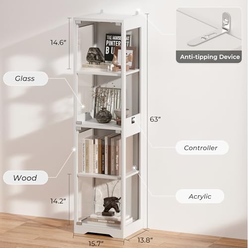 BROTTAR Glass Display Cabinet, Display Case - Image 2
