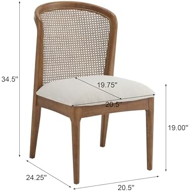 Christopher Knight Home Lilia Dining Chairs Set of 2, Modern Dining Chair - Image 4