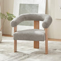 VKNOW Barrel Accent Chair, Vanity Chair by VKNOW