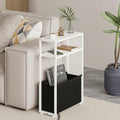 Leomonio Narrow Side Table, Slim End Tables by Leomonio