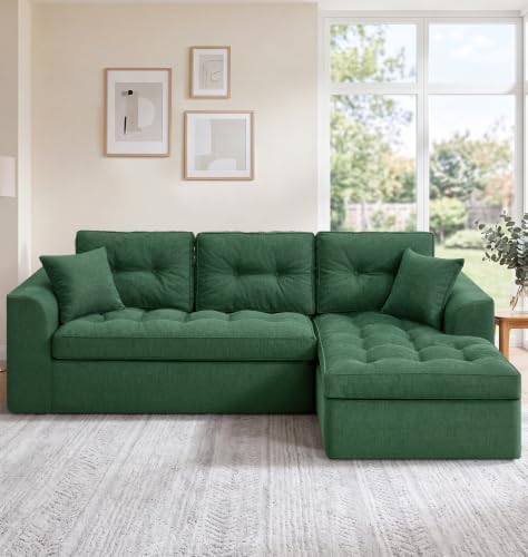 Hobestluk 105'' Boneless Couch Modular Sectional Sofa by YourHomeDeservesMore