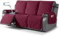 TAOCOCO 100% Waterproof Recliner Sofa Covers 3 Seater, Split Couch Covers by TAOCOCO