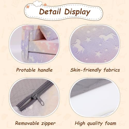 Folding Sofa Floor for Kids - Image 2