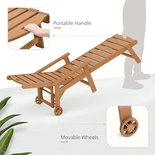 LUE BONA Chaise Lounge Chairs Set - Image 5
