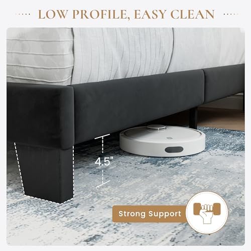 SHA CERLIN King Platform Bed Frame - Image 5