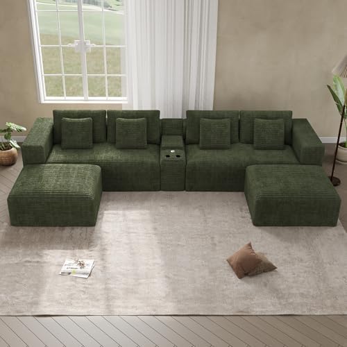 ONEMMLION 151" Oversized Cloud Sectional Couch - Image 5
