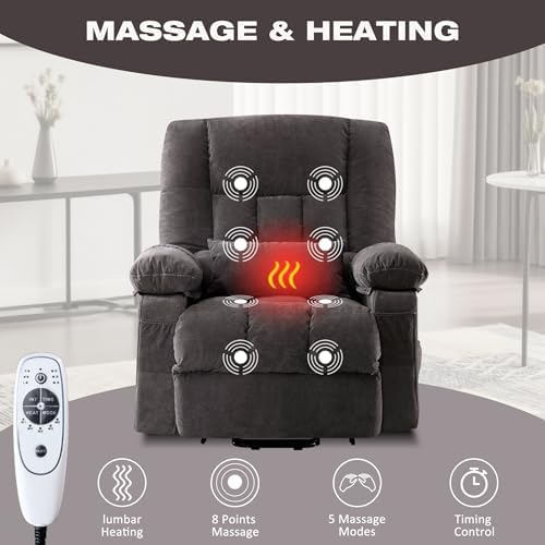BOSMILLER Power Lift Recliner Chair - Image 3