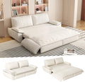 73.2" Convertible Queen Size Futon Sofa Bed, 3-in-1 Pull Out Sleeper Sofa Bed by Kolavess