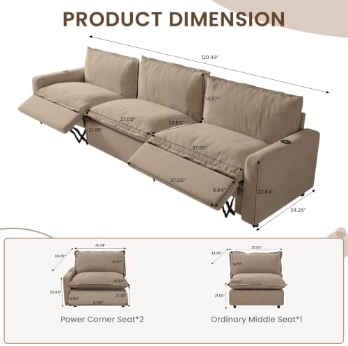 116 Inch Modular Sectional Couch - Image 2