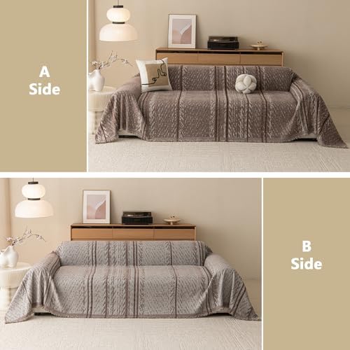 MEETSKY Boho Couch Covers for Sofa, Couch Covers for Dogs, Modern Sofa - Image 3