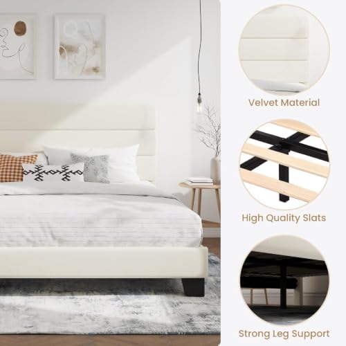 SHA CERLIN Cal King Platform Bed Frame - Image 6
