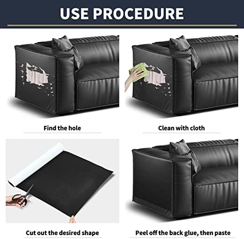 ONine Leather Repair Patch，Leather Repair Tape, 16 x 90 inches Leather Repair - Image 5