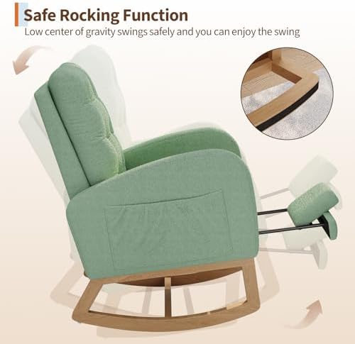 GarveeHome Nursery Rocking Chair - Image 6