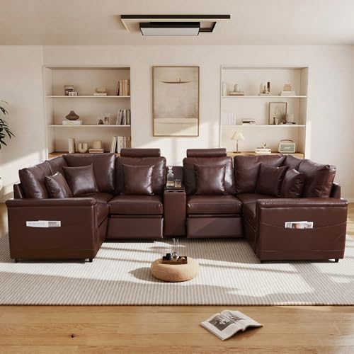 ORRD Modern Faux Leather Corner Sofa Seat - Image 6
