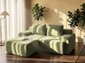 85" L Shaped Oversized Boneless Couch, Comfort Cloud Sectional Couches by VYUXWO