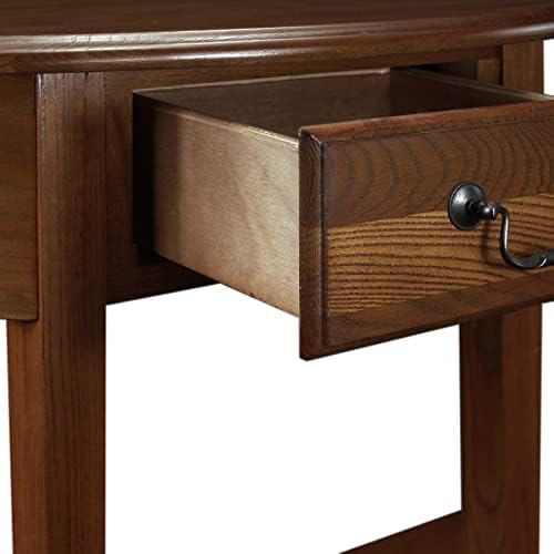 Leick Home Salem Console Table, Medium Oak - Image 6