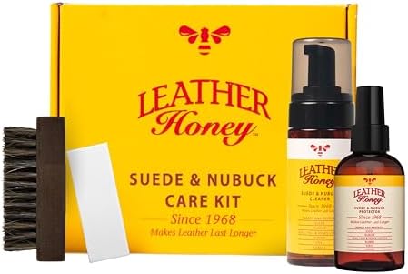 Leather Honey Suede & Nubuck Care Kit – Cleaner by LeatherHoney