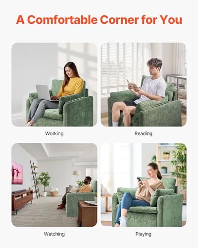 VEVOR Oversized Accent Chair, Armchair - Image 7