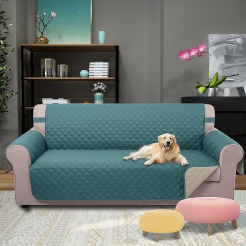 U-NICE HOME 4 Seater Sofa Cover 91''Large Couch Cover - Image 2
