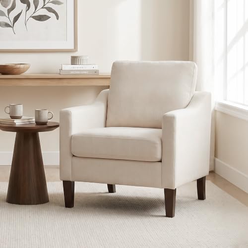 VKNOW Accent Chairs Set of 2, Modern Upholstered Armchairs - Image 5