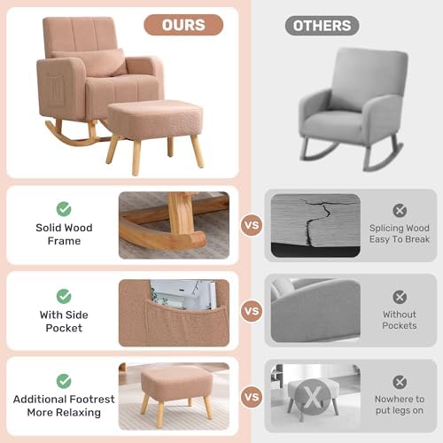 HCHAIRH Rocking Nursing Chair - Image 6