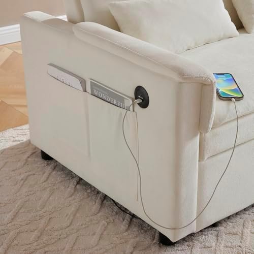 NicBex 55" Convertible Sleeper Sofa Bed - Image 6