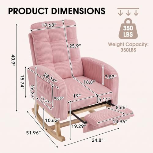 Nursery Glider, Rocking Chair Nursery - Image 2