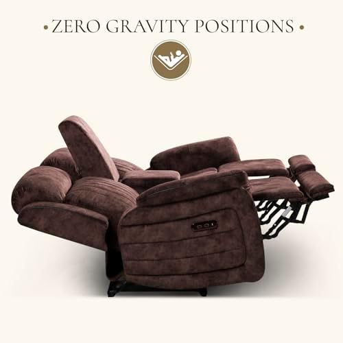 Power Reclining Loveseat with Zero Gravity, Power Reclining Loveseat with - Image 4