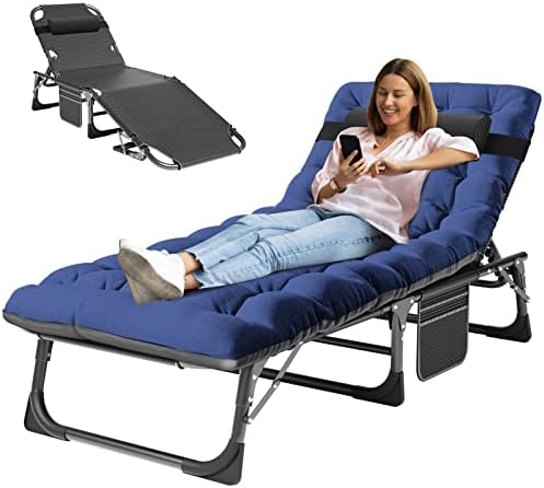 MOPHOTO 5-Position Folding Chaise Lounge Chair by MOPHOTO
